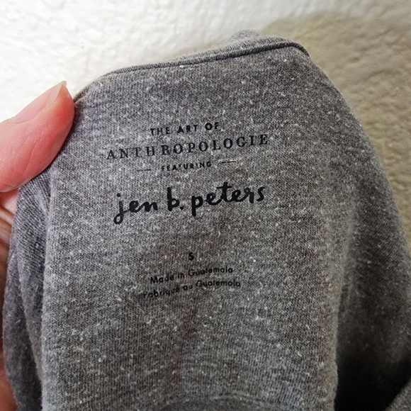 Anthropologie Jen B Peters Sunshine Tee S - Picture 5 of 7